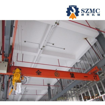 New European Electric Single-Girder Overhead Suspension Crane Hot Sale in South America